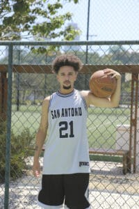 Regata Basquete Masculina M10 San Antonio #21 Fire - Image 2