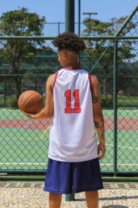 Regata Basquete Masculina M10 Washington #11 Fire - Image 6