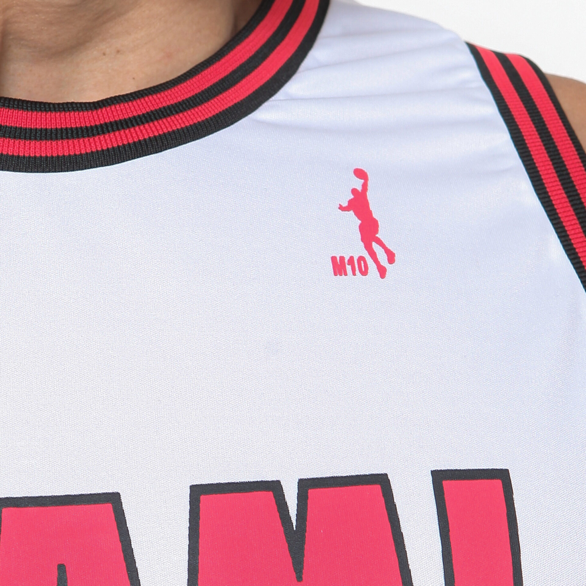 Regata Basquete Masculina M10 Miami #3 Fire - Imagem 3