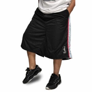 Bermuda Basquete Masculina Plus Size M10 Fire Faixa Lateral - Image 9