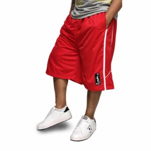 Bermuda Basquete Masculina Plus Size M10 Fire Faixa Lateral - Image 5