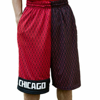 Bermuda Basquete Masculina M10 Furadinha Chicago
