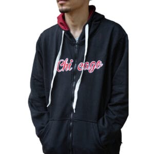 Jaqueta Moletom Masculina M10 Dunk Chicago - Image 4