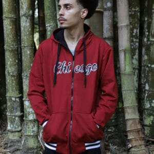 Jaqueta Moletom Masculina M10 Dunk Chicago - Image 2