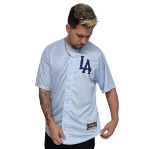 Camisa Baseball Masculina M10 Dunk LA #23 - Image 6