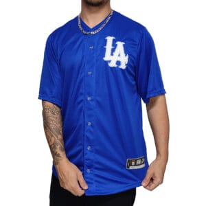 Camisa Baseball Masculina M10 Dunk LA #23 - Image 12