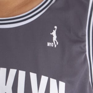Regata Basquete Masculino Plus Size M10 Dunk Brooklyn - Image 10