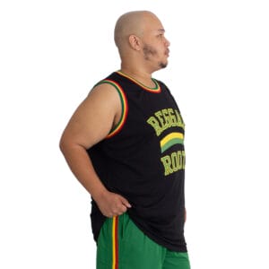 Regata Basquete Masculina Plus Size M10 Reggae Roots - Image 4