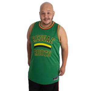 Regata Basquete Masculina Plus Size M10 Reggae Roots - Image 7