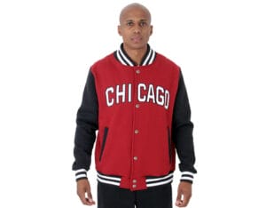 Jaqueta College Moletom Masculina M10 Hoop Chicago - Image 6