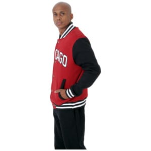 Jaqueta College Moletom Masculina M10 Hoop Chicago - Image 7