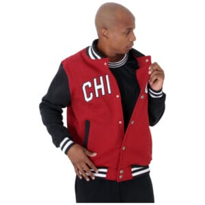 Jaqueta College Moletom Masculina M10 Hoop Chicago - Image 10