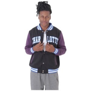 Jaqueta College Moletom Masculina M10 Hoop Charlotte - Image 11