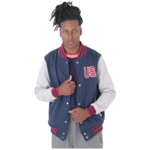 Jaqueta College Moletom Masculina M10 Hoop USA - Image 7