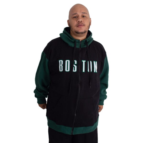 Jaqueta Moletom Masculina Plus Size M10 Dunk Boston