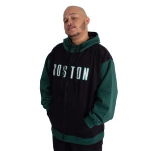 Jaqueta Moletom Masculina Plus Size M10 Dunk Boston - Image 3