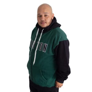 Jaqueta Moletom Masculina Plus Size M10 Dunk Boston - Image 9