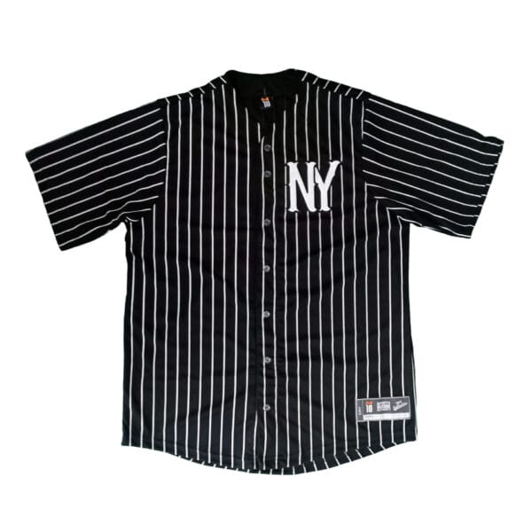 Camisa Baseball Masculina M10 Classic NY Listrado