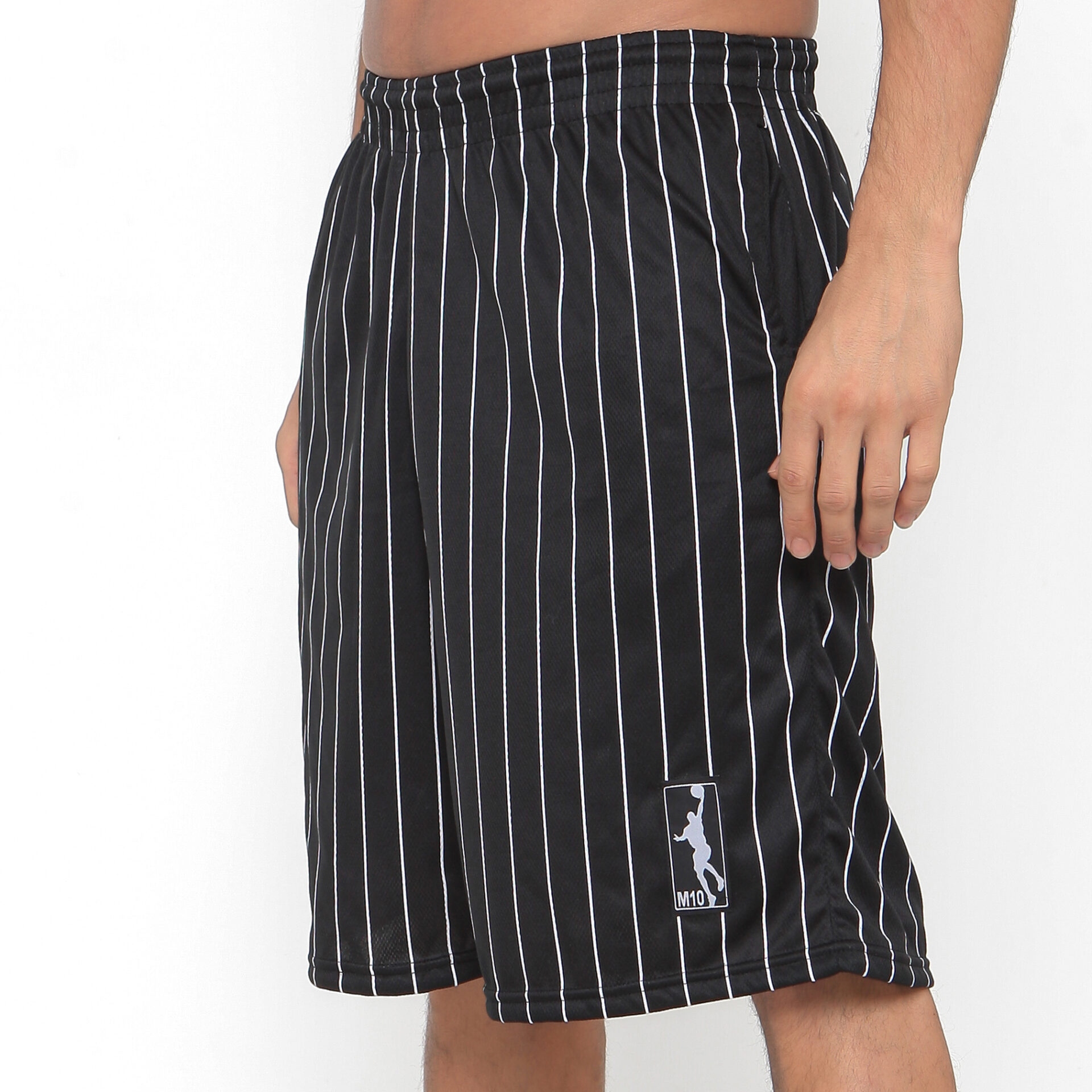 Bermuda Basquete Masculina M10 Classic Listrada Aero-Dry - Imagem 6