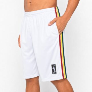Bermuda Basquete Masculina M10 Classic Listras Reggae Aero-Dry