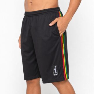Bermuda Basquete Masculina M10 Classic Listras Reggae Aero-Dry