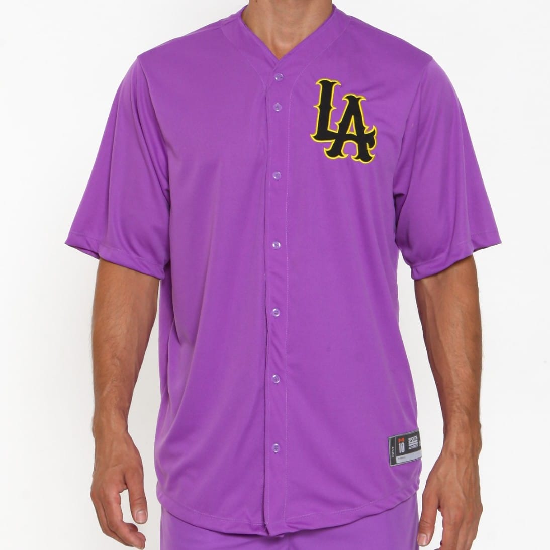 Camisa Baseball Masculina M10 Classic LA - Imagem 11