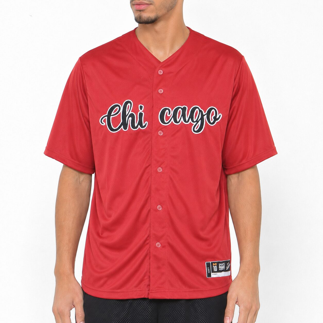 Camisa Baseball Masculina M10 Classic Chicago Aero-Dry