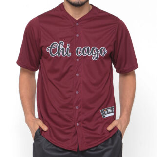 Camisa Baseball Masculina M10 Classic Chicago Hex-Dry