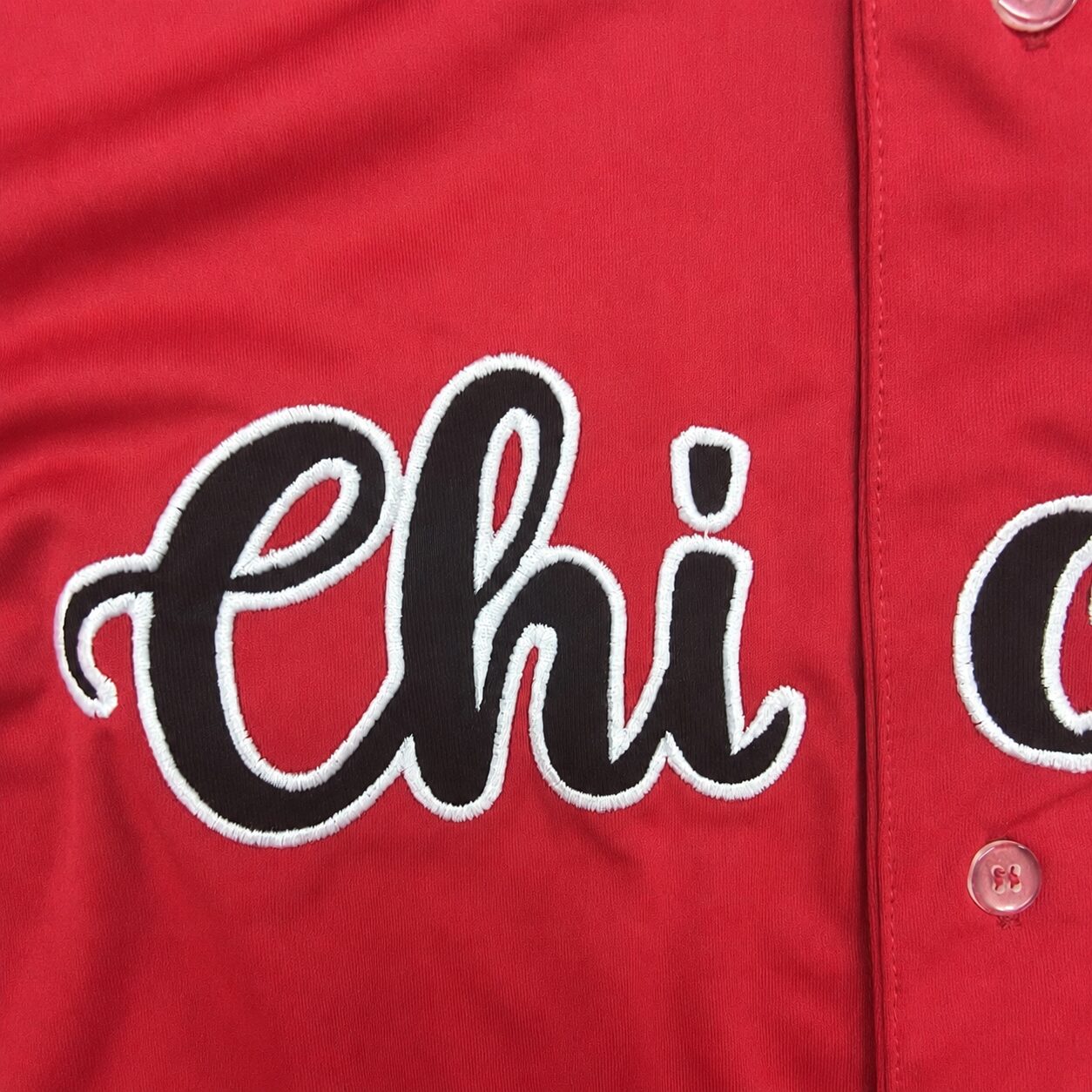 Camisa Baseball Masculina M10 Classic Chicago Liso-Light - Imagem 3