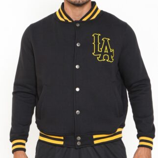 Jaqueta College Moletom Masculina M10 Hoop LA Alt2