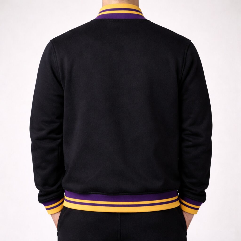 Jaqueta College Moletom Masculina M10 Hoop LA Alt6 - Imagem 2