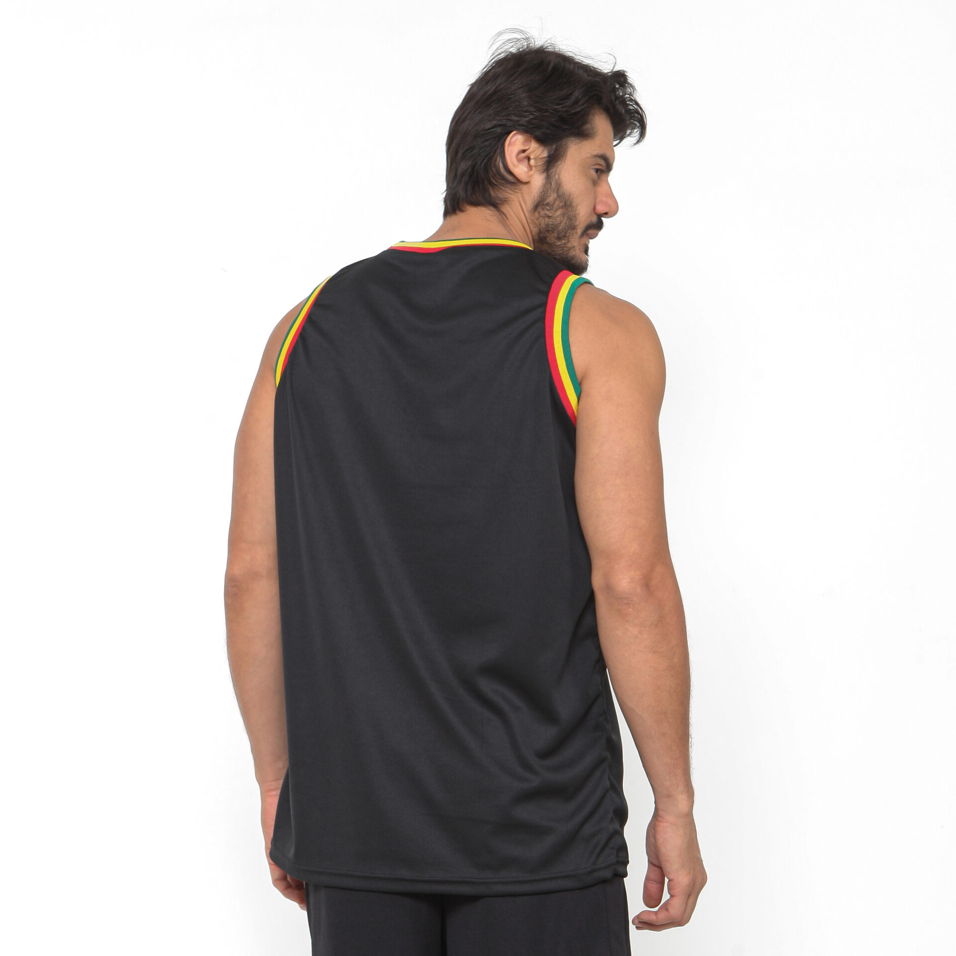 Regata Basquete Masculina M10 Reggae Roots Aero-Dry - Imagem 6