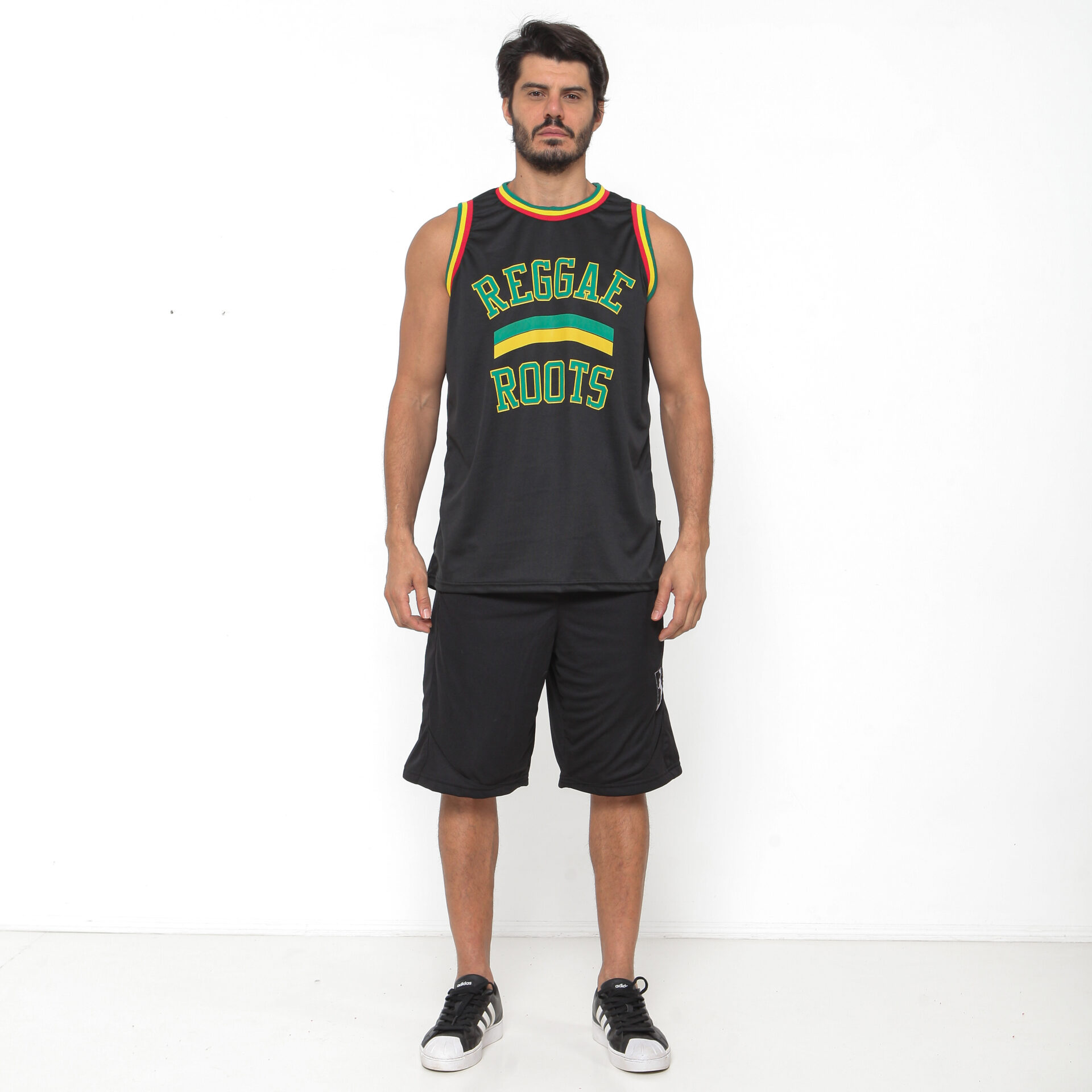 Regata Basquete Masculina M10 Reggae Roots Aero-Dry - Imagem 8