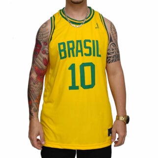 Regata Basquete Masculina M10 Classic Brasil