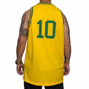Regata Basquete Masculina M10 Classic Brasil - Image 2