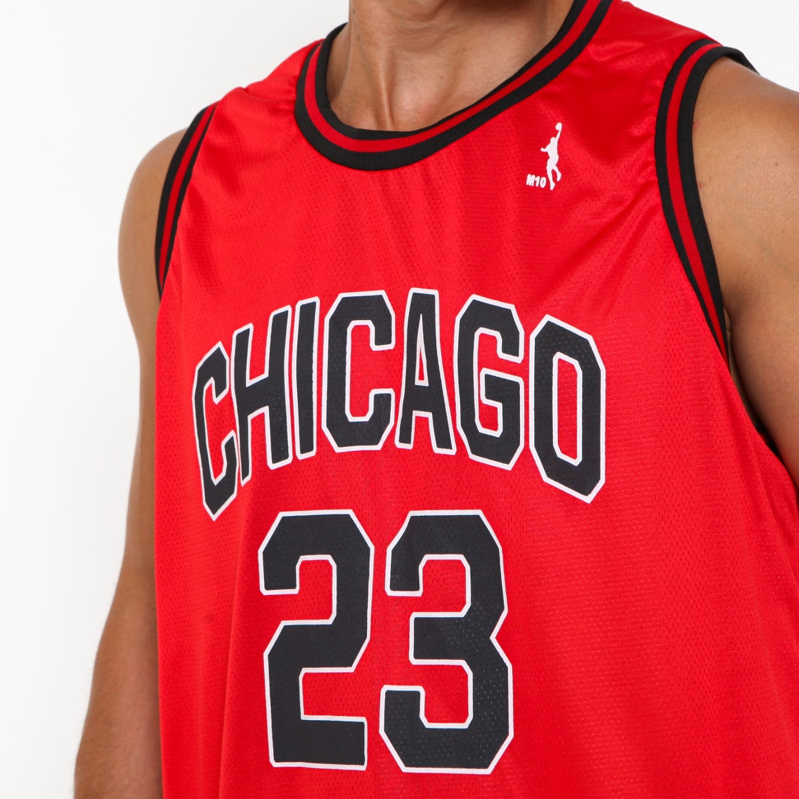 Regata Basquete Masculina M10 Classic Chicago Roth Dry - Imagem 4