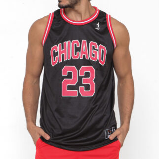 Regata Basquete Masculina M10 Classic Chicago 23 Liso-Light
