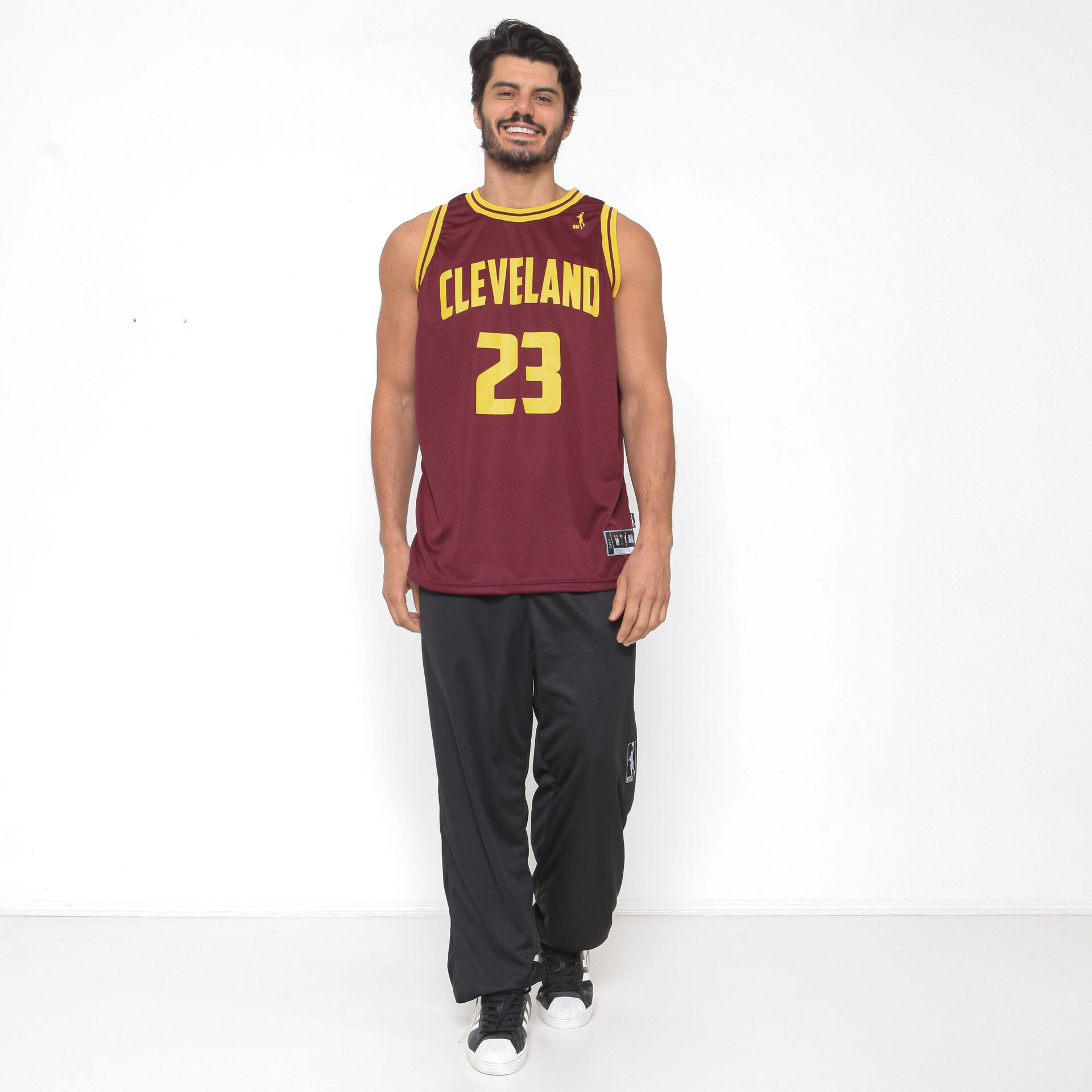 Regata Basquete Masculina M10 Classic Cleveland 23 Hex-Dry - Imagem 5
