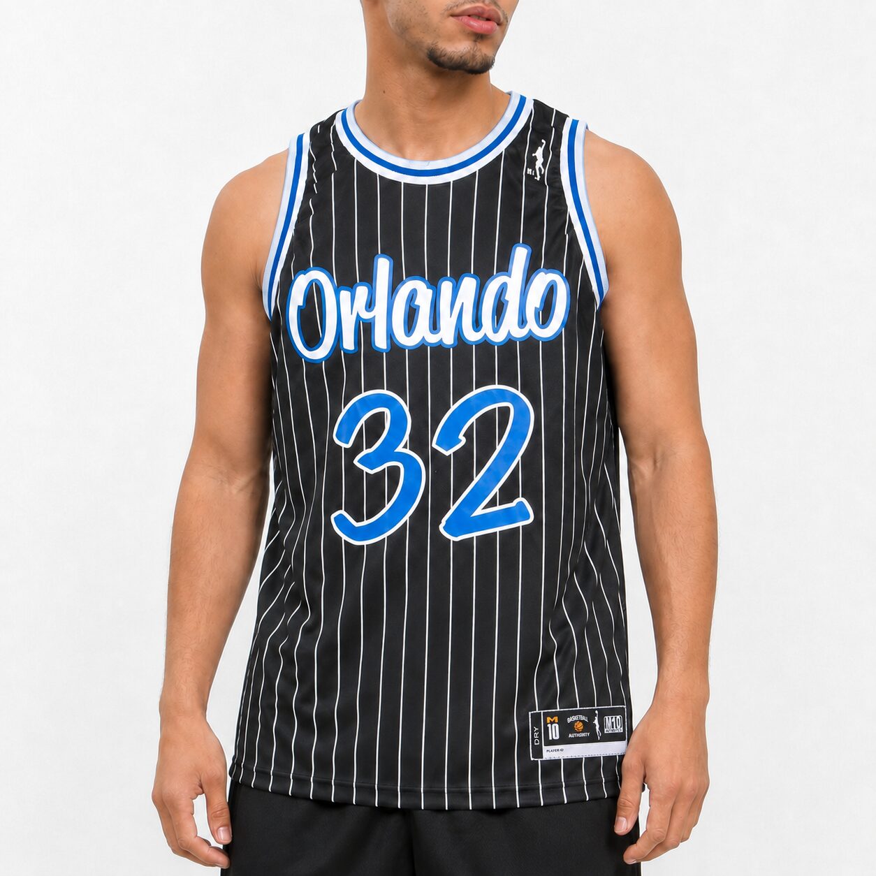 Regata Basquete Masculina M10 Classic Orlando Listrada 32 Liso-Light