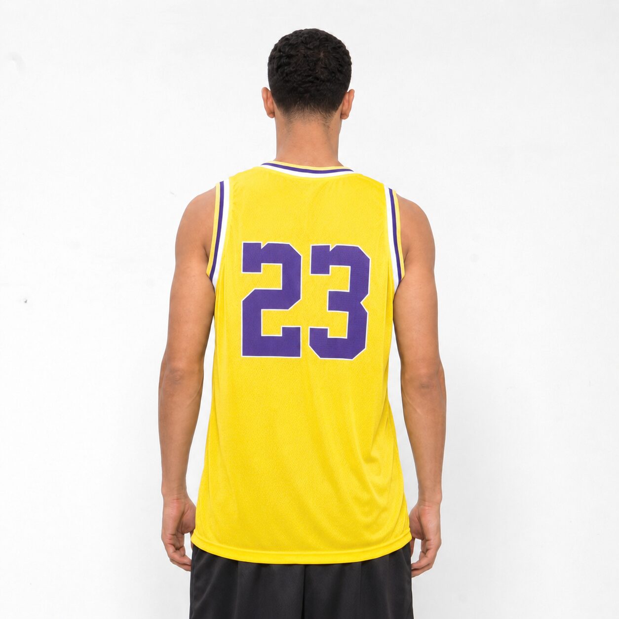 Regata Basquete Masculina M10 Classic Los Angeles 23 Hex-Dry - Imagem 2