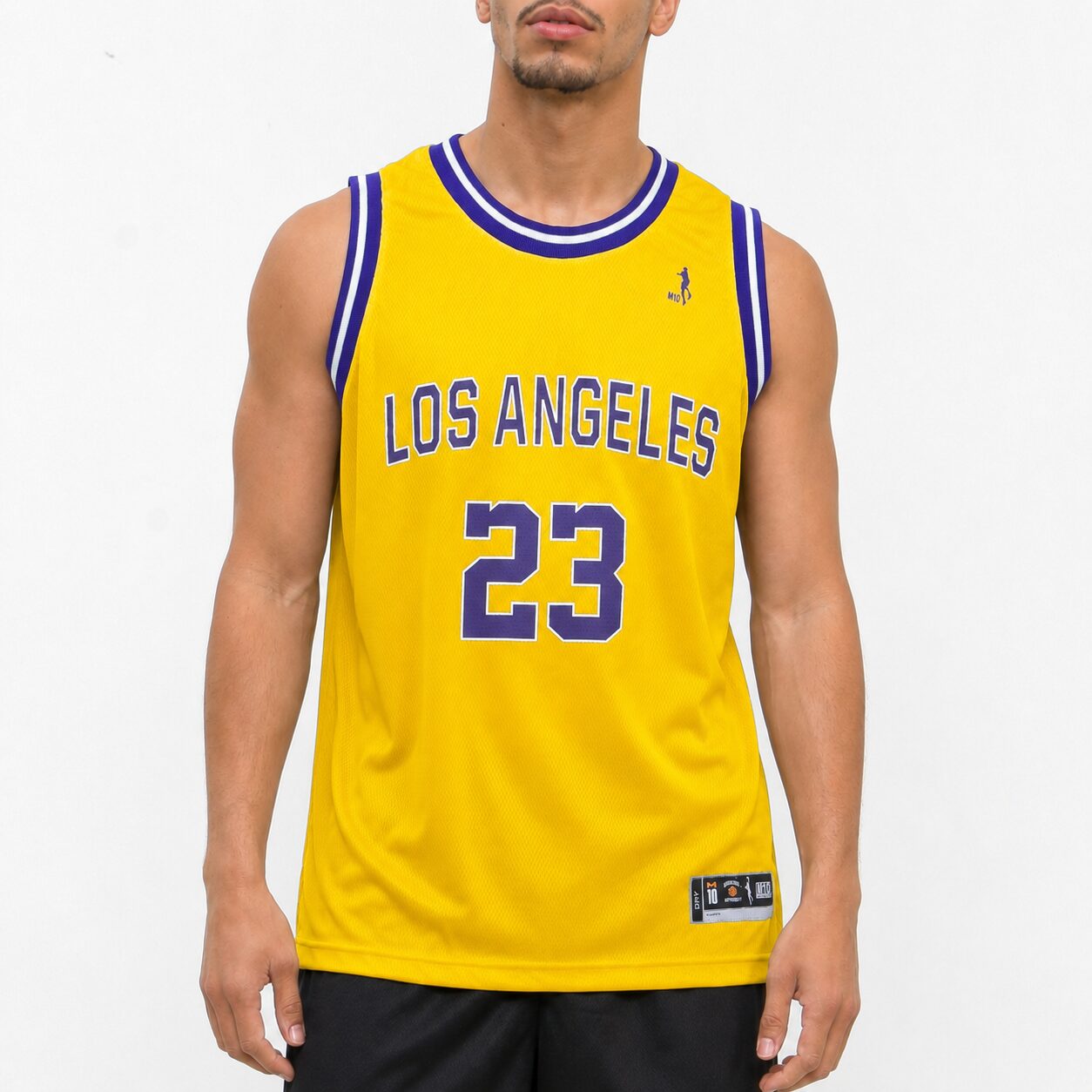 Regata Basquete Masculina M10 Classic Los Angeles 23 Hex-Dry - Imagem 6