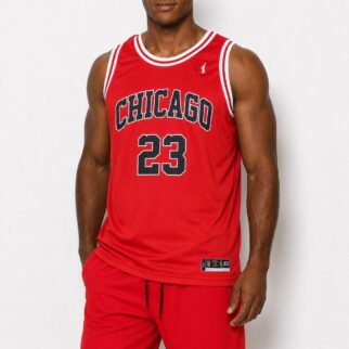 Regata Basquete Masculina M10 Classic Chicago 23 Liso-Sport