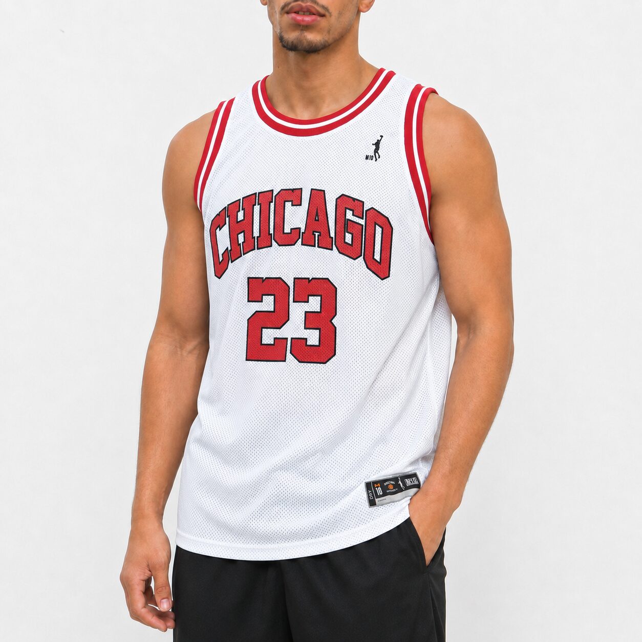 Regata Basquete Masculina M10 Classic Chicago 23 Air-Mesh