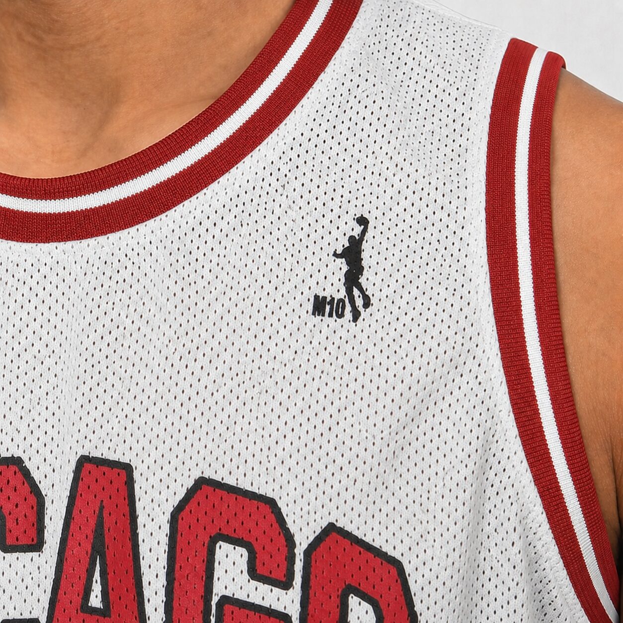 Regata Basquete Masculina M10 Classic Chicago 23 Air-Mesh - Imagem 3