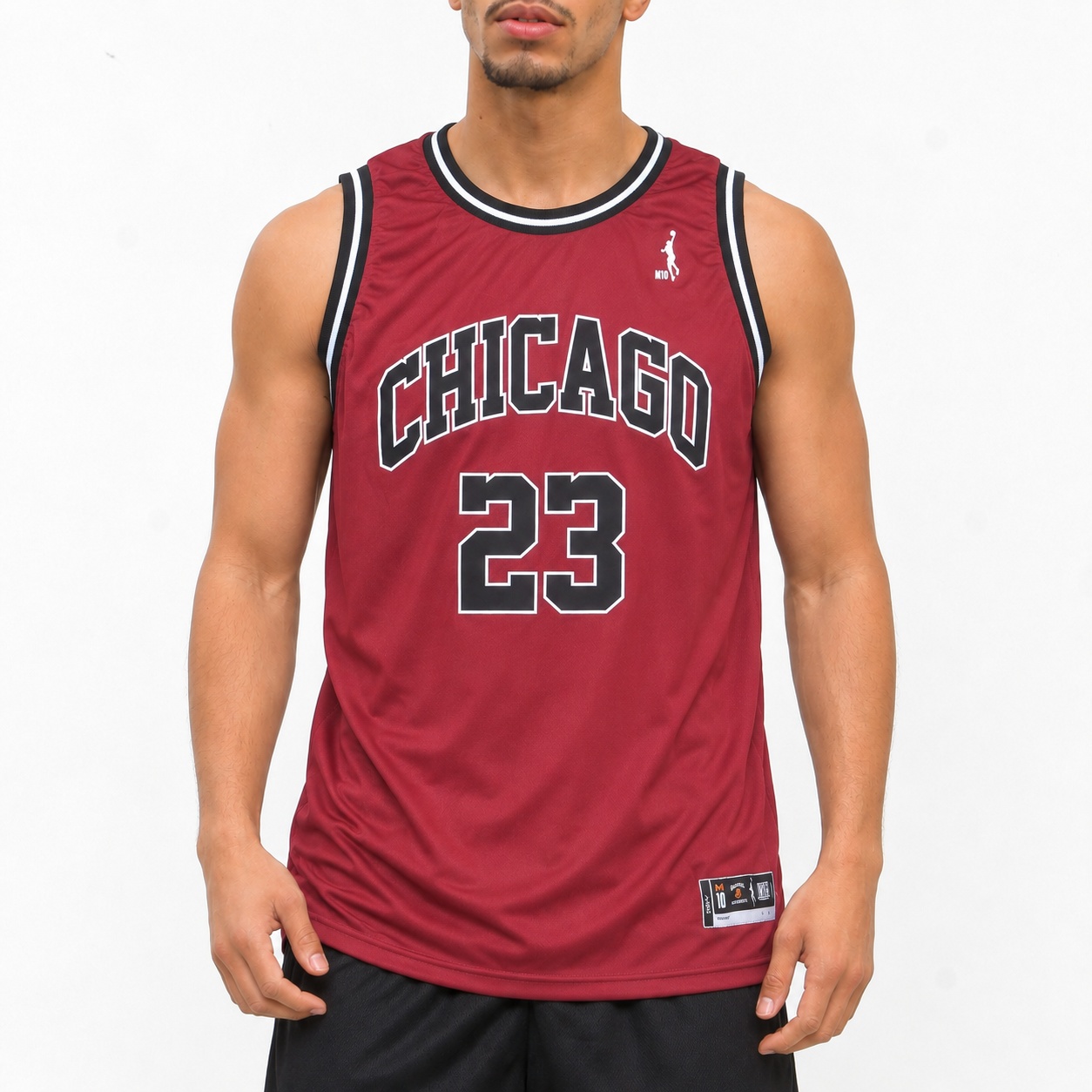 Regata Basquete Masculina M10 Classic Chicago 23 Liso-Sport