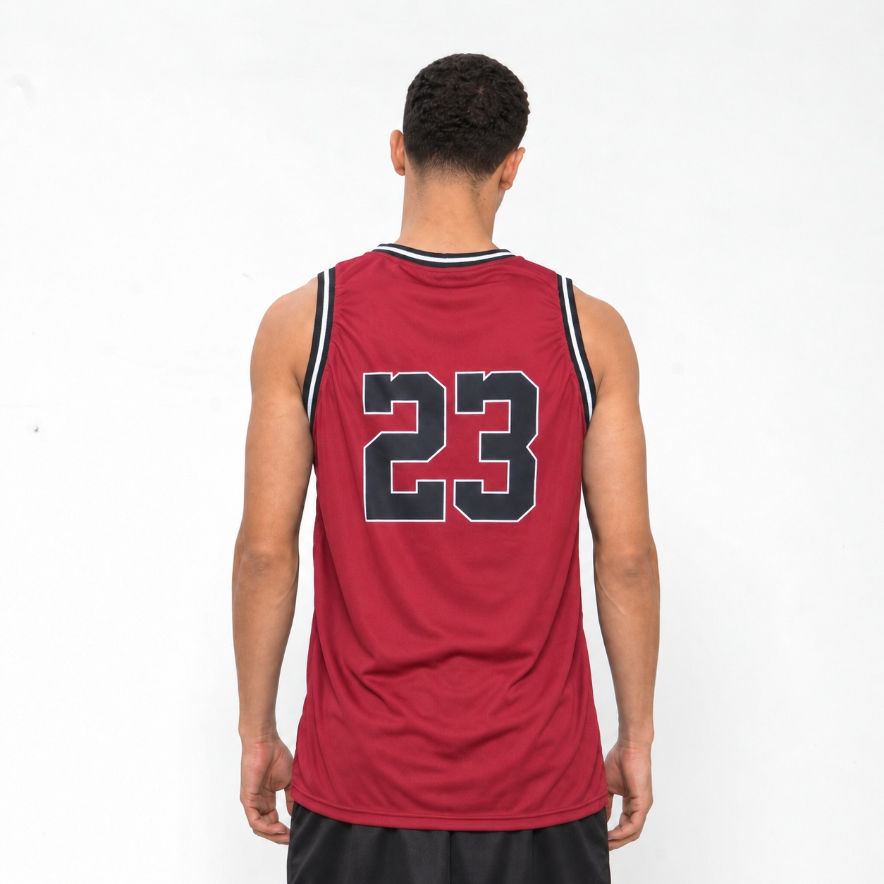 Regata Basquete Masculina M10 Classic Chicago 23 Liso-Sport - Imagem 2