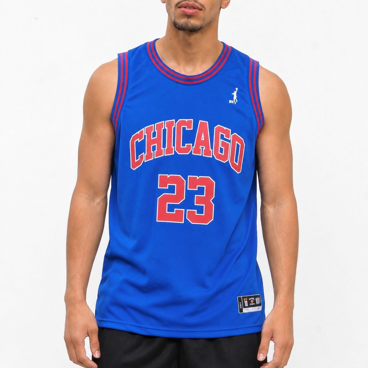 Regata Basquete Masculina M10 Classic Chicago 23 Liso-Sport