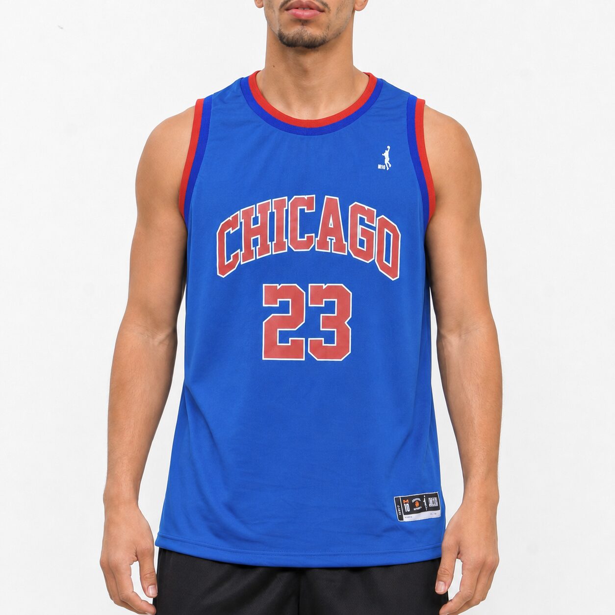 Regata Basquete Masculina M10 Classic Chicago 23 Liso-Sport - Imagem 5