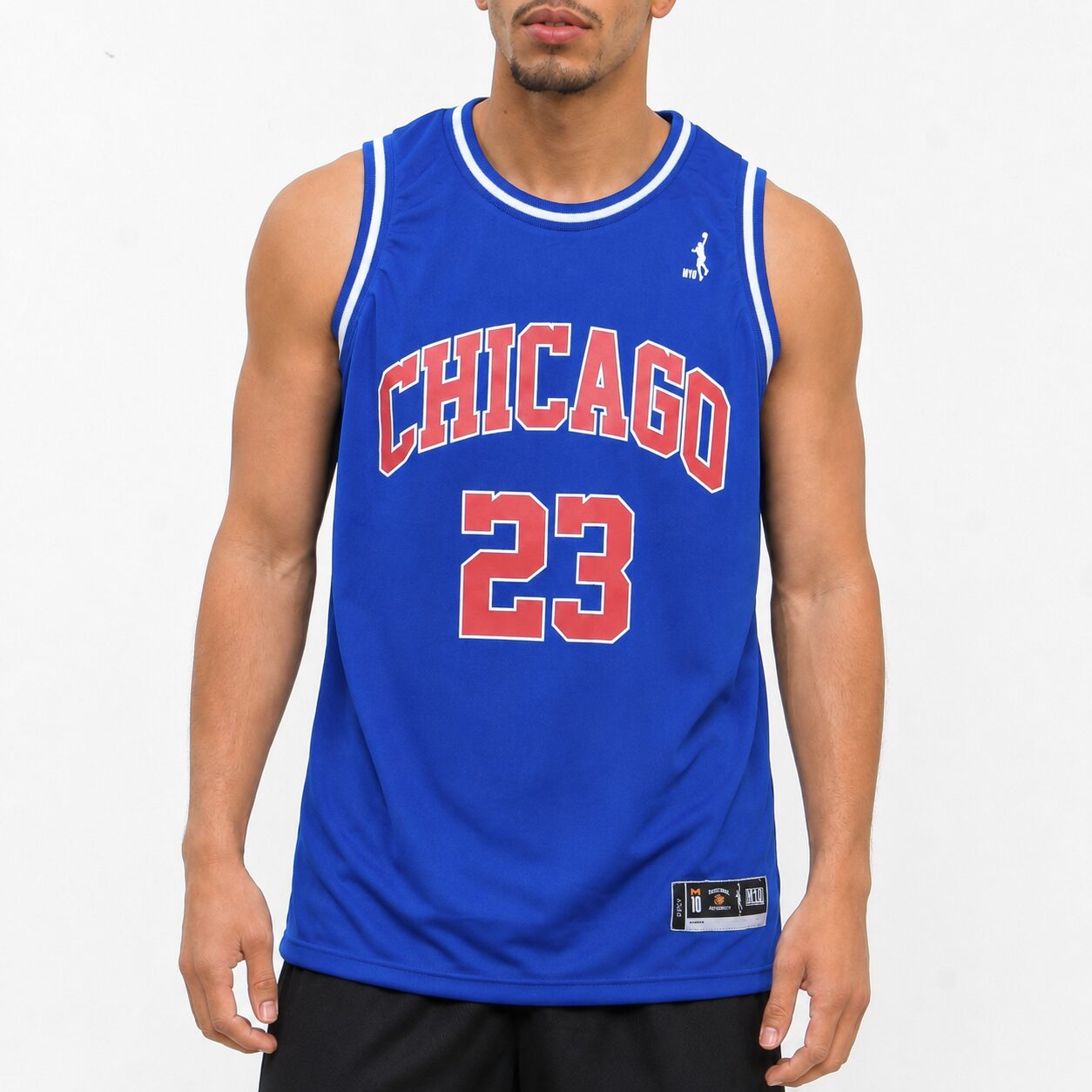 Regata Basquete Masculina M10 Classic Chicago 23 Liso-Sport - Imagem 5