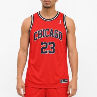 Regata Basquete Masculina M10 Classic Chicago 23 Liso-Sport